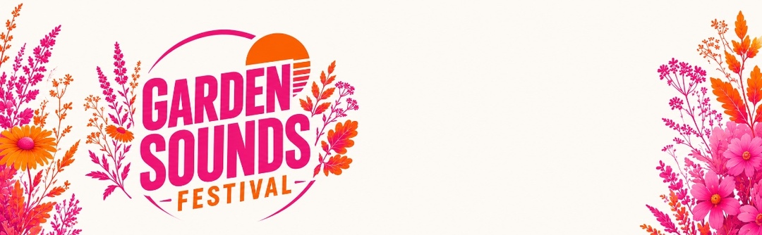 Garden Sounds Festival Banner